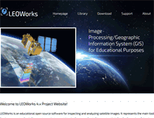 Tablet Screenshot of leoworks.asrc.ro